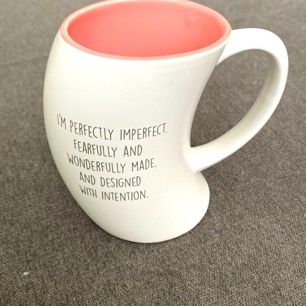 Blessed unique imperfect self tea Coffee drink mug cup